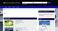 Desktop Screenshot of foplodge.org